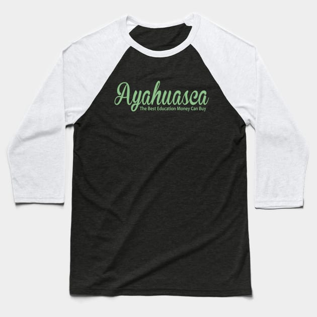 Ayahuasca Baseball T-Shirt by Cosmo Gazoo